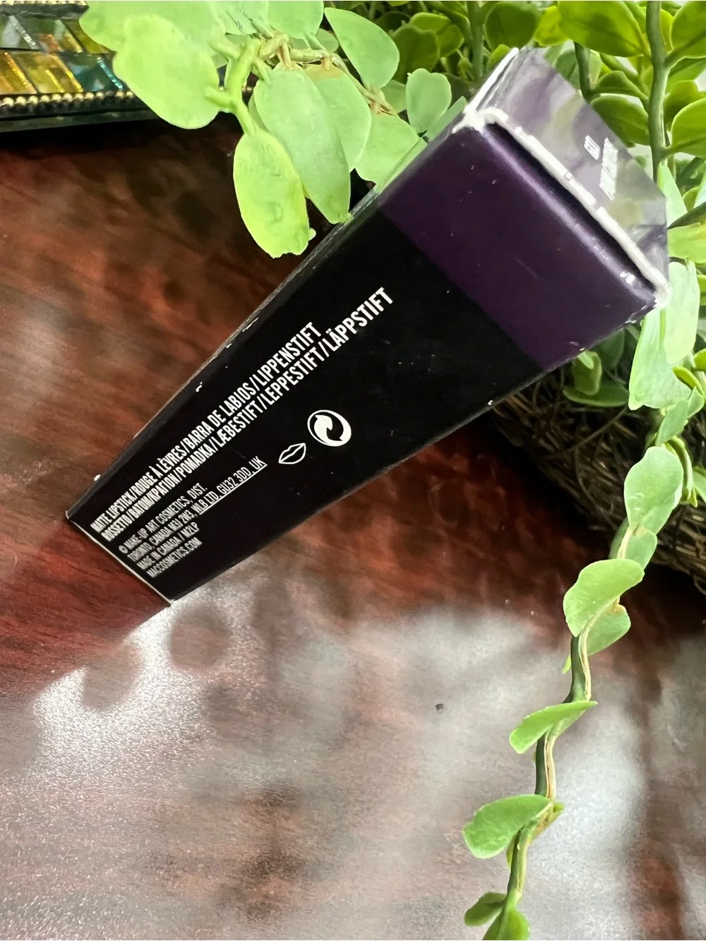 MAC Cosmetics Matte Lipstick - Deep Plum
